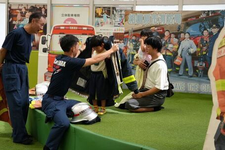 消防フォトブース