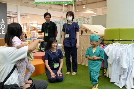 お医者さん体験ブース