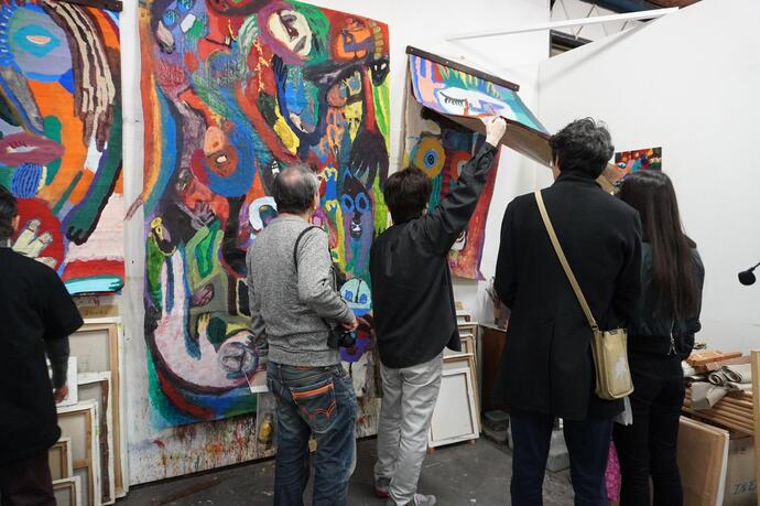 SUPER OPEN STUDIOの写真