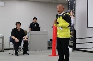 市長も参戦している写真